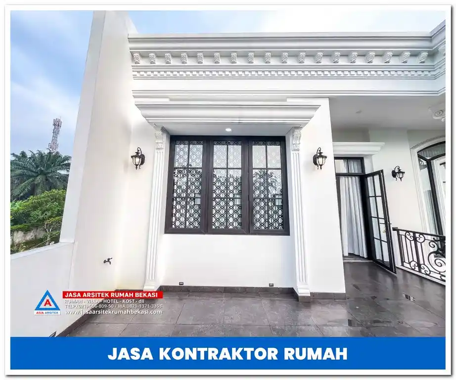 Arsitek dan kontraktor Bekasi – Jasa desain dan pembangunan rumah profesional dengan konsep minimalis, modern, dan mewah yang berkualitas.