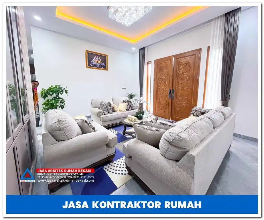 Arsitek dan kontraktor Bekasi – Jasa desain dan pembangunan rumah profesional dengan konsep minimalis, modern, dan mewah yang berkualitas.