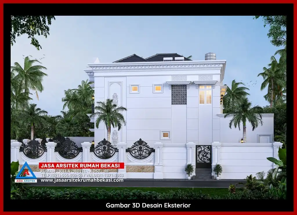 Rekomendasi Harga Jasa Konsultan Desain Rumah Mewah Di Bekasi dengan nuansa mewah dan timeless