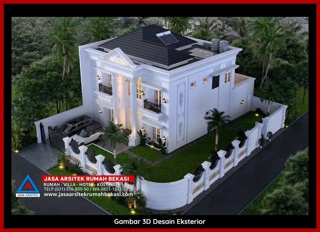 Rekomendasi Harga Jasa Konsultan Desain Rumah Mewah Di Bekasi dengan nuansa mewah dan timeless