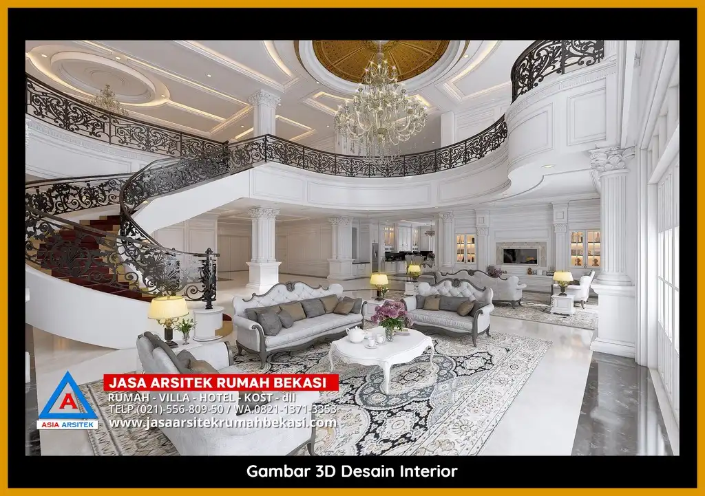 Desain Interior Rumah Bekasi Utara Profesional