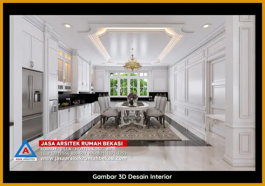 Desain Interior Rumah Bekasi Utara Profesional