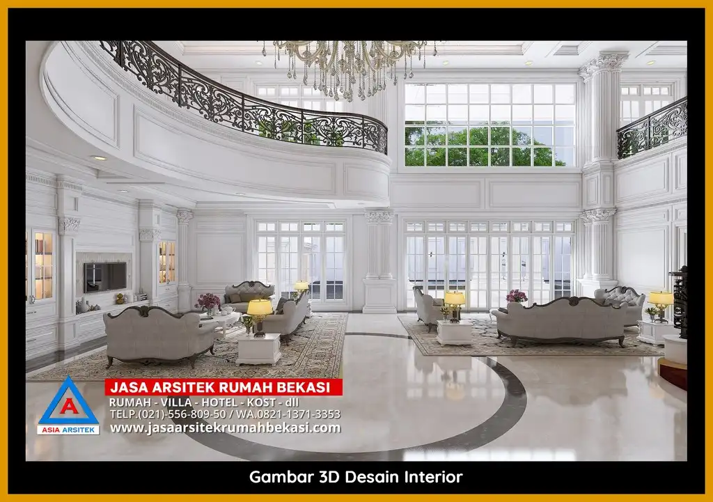 Desain Interior Rumah Bekasi Utara Profesional