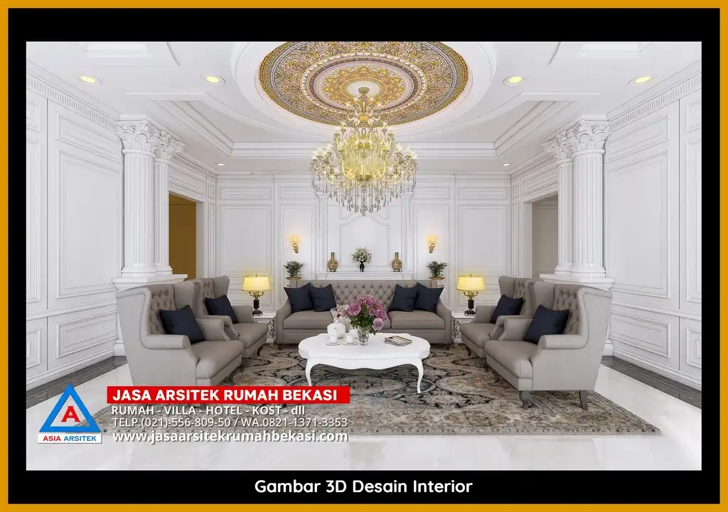 Desain Interior Rumah Bekasi Utara Profesional