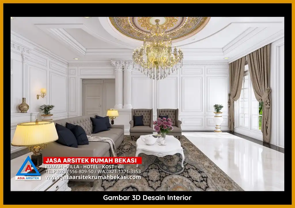 Desain Interior Rumah Bekasi Utara Profesional