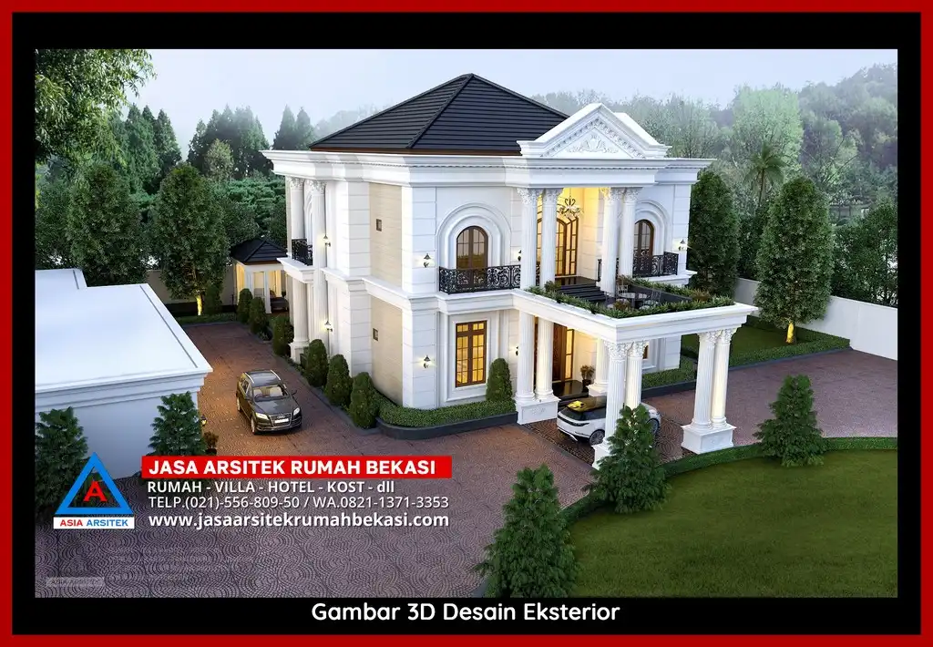 Jasa desain rumah di Margahayu Bekasi – Layanan desain rumah profesional dengan konsep minimalis, modern, dan mewah yang estetis serta fungsional.