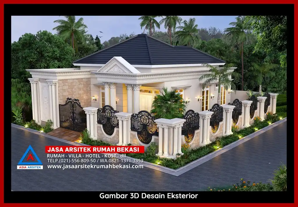 Jasa desain rumah di Mustikasari Bekasi – Layanan profesional untuk desain rumah minimalis, modern, dan mewah yang estetis serta fungsional.