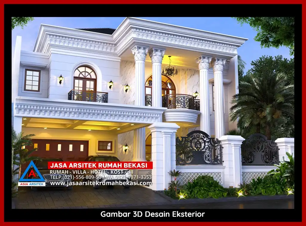 Jasa desain rumah di Pejuang Bekasi – Layanan profesional untuk desain rumah minimalis, modern, dan mewah yang estetis serta fungsional.