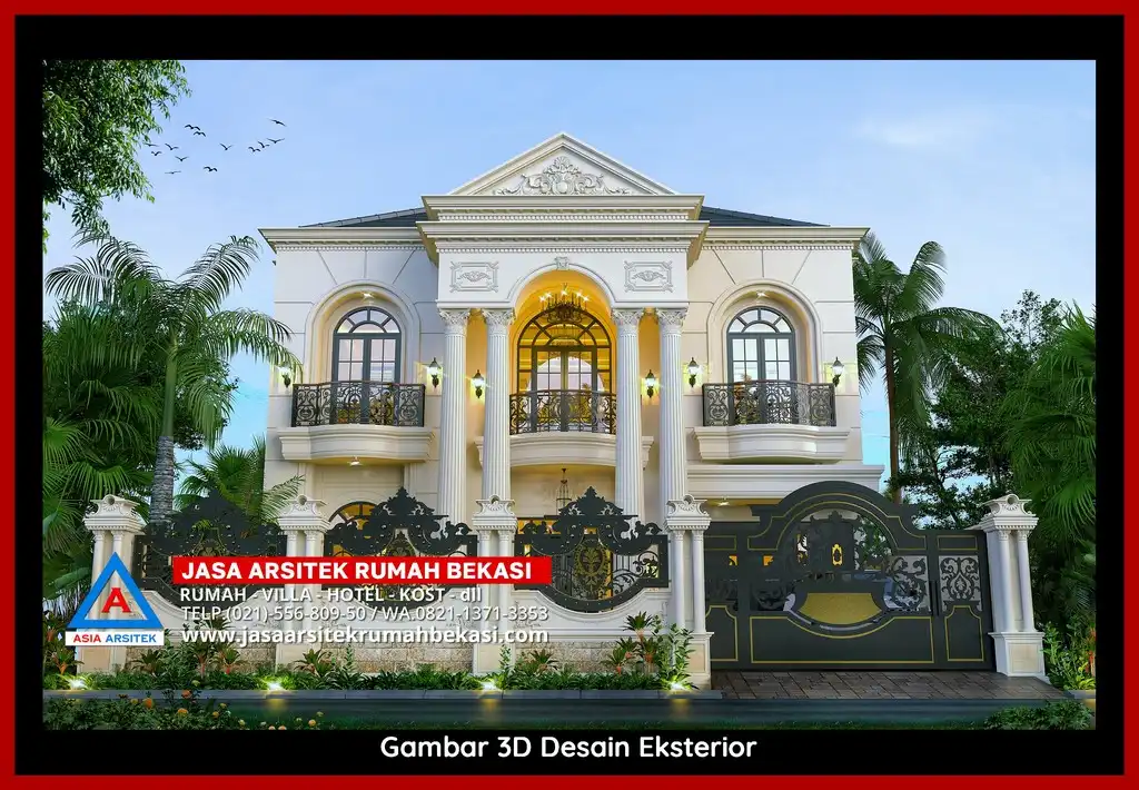 Jasa desain rumah di Pekayon Jaya Bekasi – Layanan profesional untuk desain rumah minimalis, modern, dan mewah yang estetis, fungsional, dan sesuai kebutuhan.