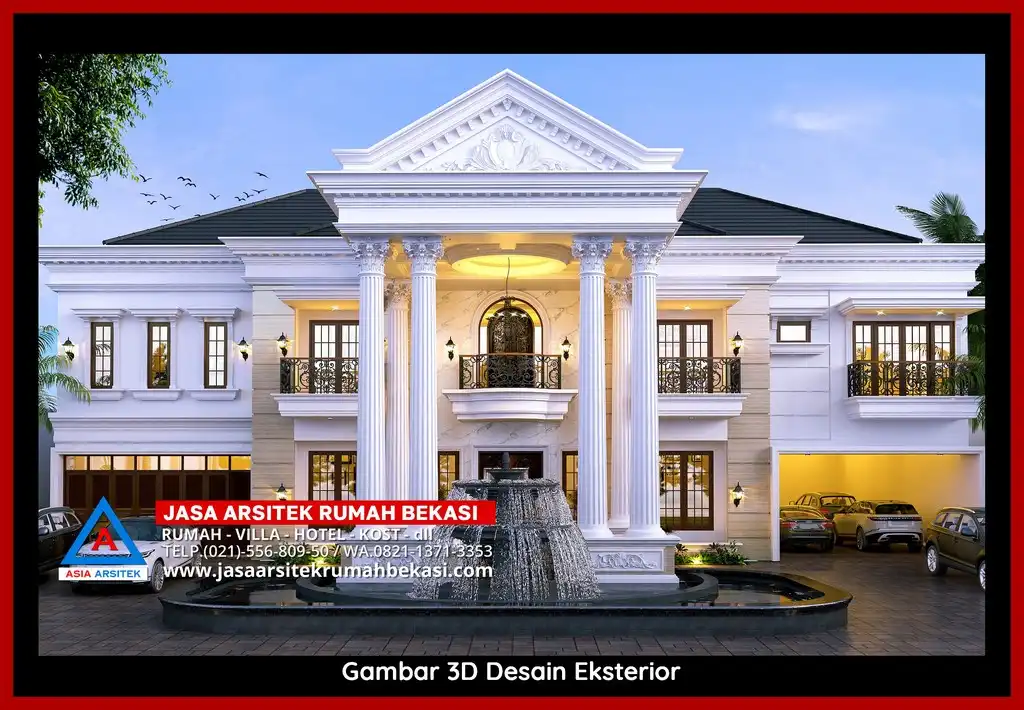Jasa desain rumah di Pengasinan Bekasi – Layanan desain rumah profesional dengan konsep minimalis, modern, dan mewah yang estetis serta fungsional.