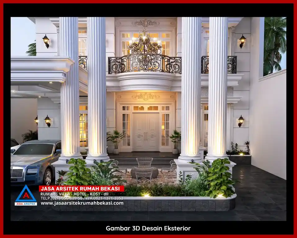 Jasa kontraktor Bekasi – Layanan pembangunan rumah profesional, dari desain hingga konstruksi, untuk hunian minimalis, modern, dan mewah.