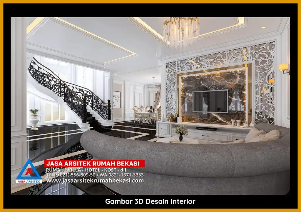 Jasa kontraktor Bekasi – Layanan pembangunan rumah profesional, dari desain hingga konstruksi, untuk hunian minimalis, modern, dan mewah.