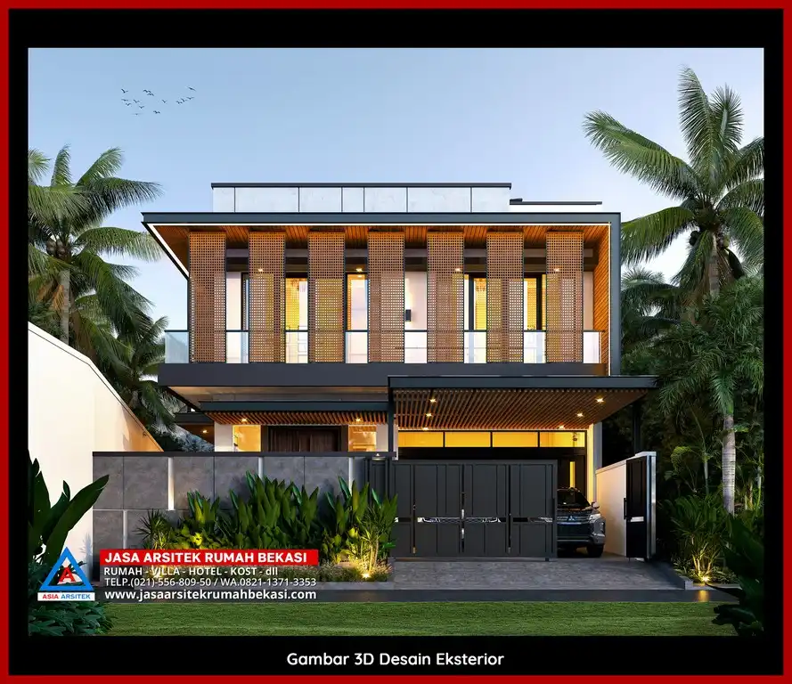 Rekomendasi Jasa Desain Rumah Minimalis Murah Bekasi dengan nuansa mewah dan timeless