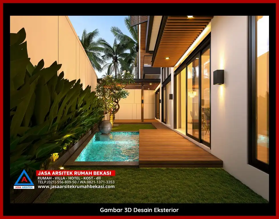 Rekomendasi Jasa Desain Rumah Minimalis Murah Bekasi dengan nuansa mewah dan timeless