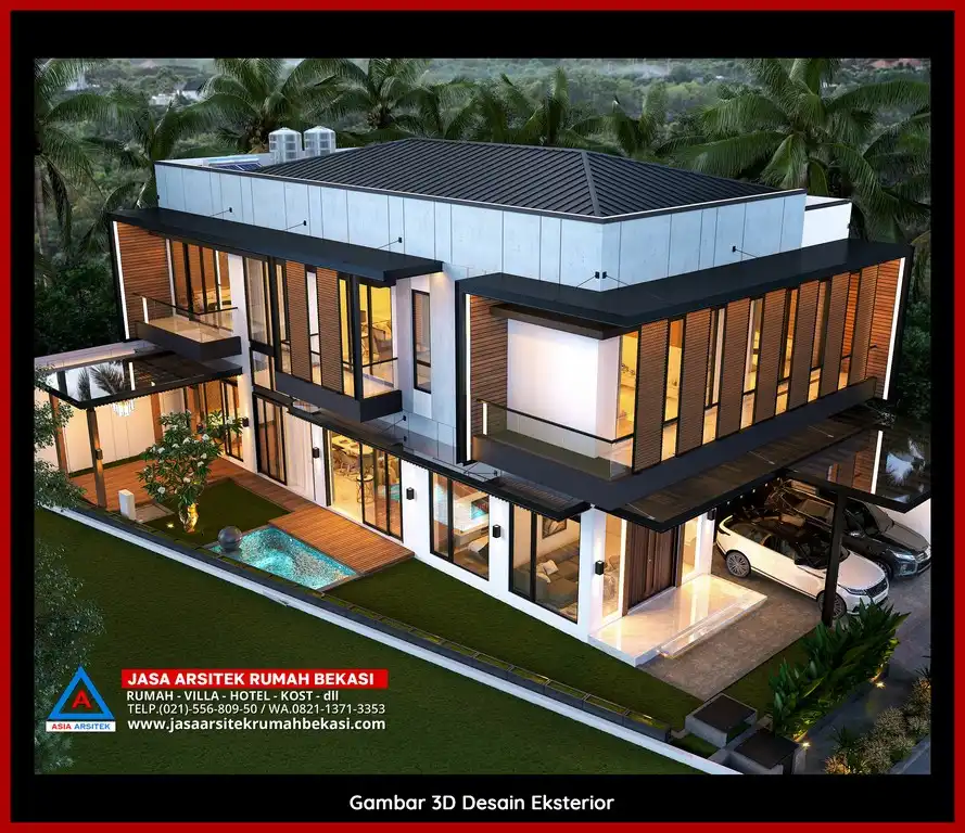 Rekomendasi Jasa Desain Rumah Minimalis Murah Bekasi dengan nuansa mewah dan timeless
