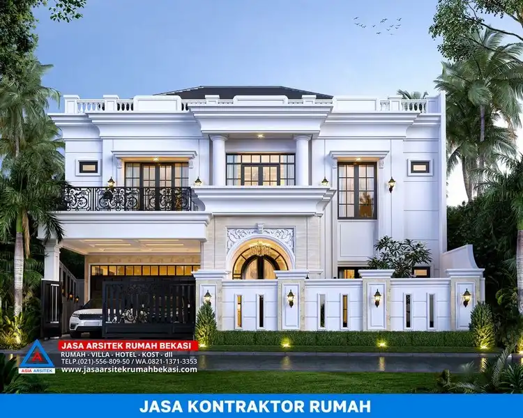 Jasa kontraktor rumah di Bekasi – Layanan pembangunan rumah profesional dengan konsep minimalis, modern, dan mewah yang berkualitas dan sesuai anggaran.