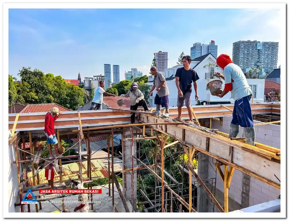 Jasa kontraktor rumah di Bekasi – Layanan pembangunan rumah profesional dengan konsep minimalis, modern, dan mewah yang berkualitas dan sesuai anggaran.