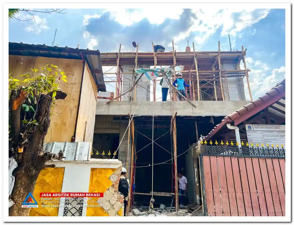 Jasa kontraktor rumah di Bekasi – Layanan pembangunan rumah profesional dengan konsep minimalis, modern, dan mewah yang berkualitas dan sesuai anggaran.