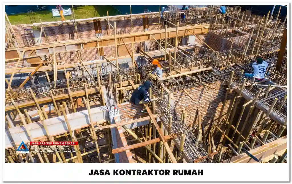 Kontraktor rumah Bekasi – Jasa pembangunan dan renovasi rumah profesional dengan konsep minimalis, modern, dan mewah yang berkualitas.