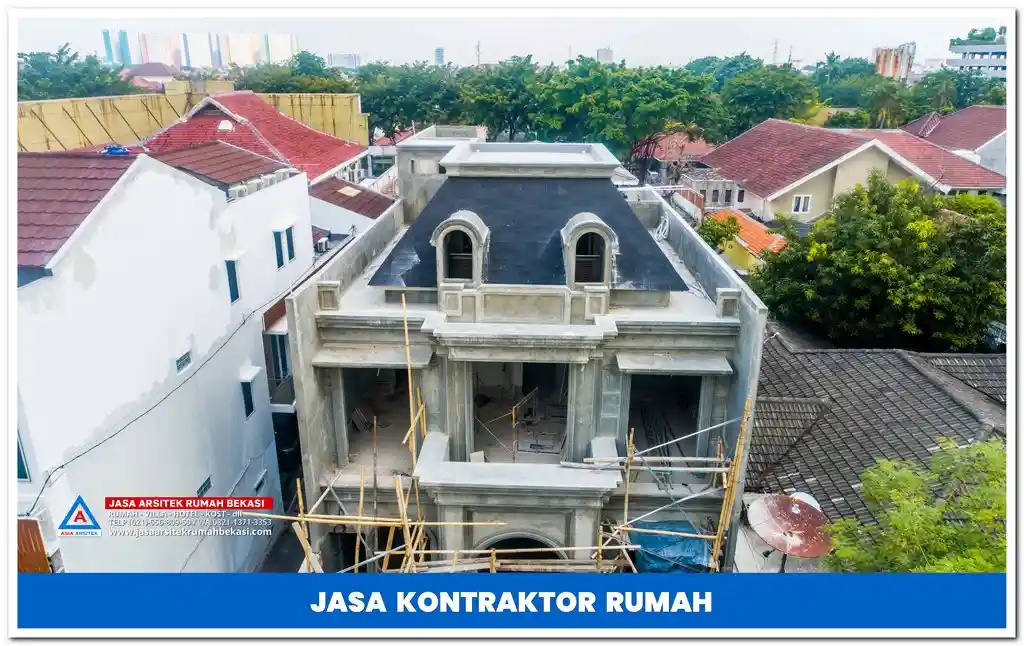 Kontraktor dan arsitek Bekasi – Layanan desain dan pembangunan rumah profesional dengan konsep minimalis, modern, dan mewah yang berkualitas.