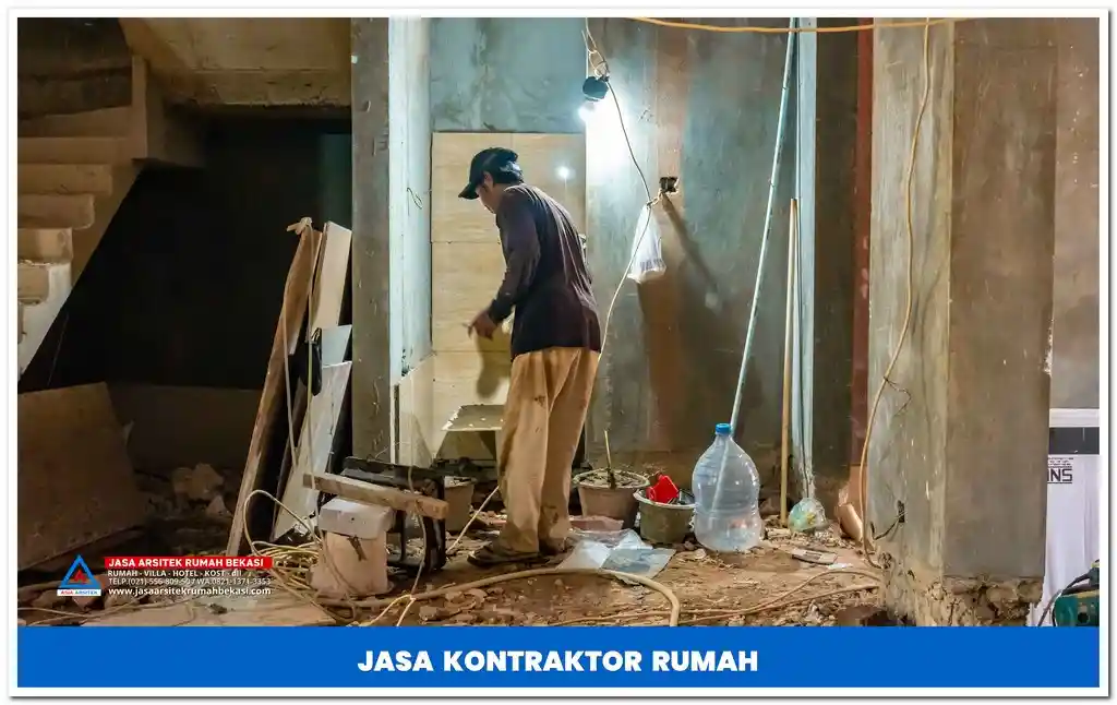Kontraktor dan arsitek Bekasi – Layanan desain dan pembangunan rumah profesional dengan konsep minimalis, modern, dan mewah yang berkualitas.