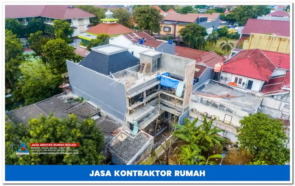 Kontraktor dan arsitek Bekasi – Layanan desain dan pembangunan rumah profesional dengan konsep minimalis, modern, dan mewah yang berkualitas.