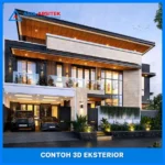 Pembuatan Site Plan 3D Untuk IMB Bekasi