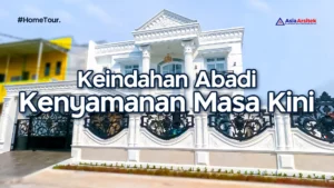 Rumah Mewah Klasik Modern 2 Lantai 4 Kamar