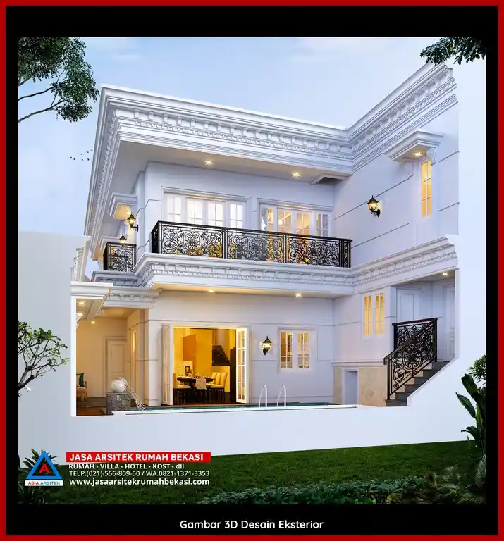 Jasa arsitek Bekasi terpercaya – Layanan desain rumah minimalis, modern, dan mewah dengan perencanaan fungsional dan estetika berkualitas.