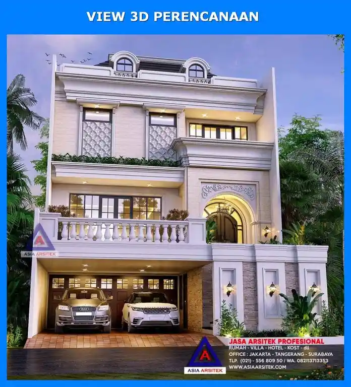Kontraktor rumah mewah murah Bekasi – Jasa pembangunan rumah mewah dengan biaya terjangkau, desain eksklusif, dan hasil berkualitas di Bekasi.
