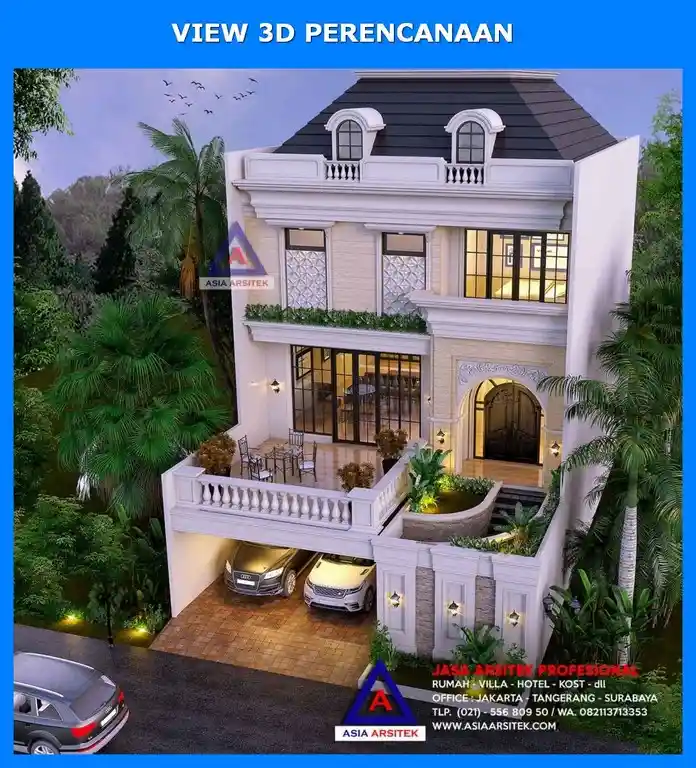 Kontraktor rumah mewah murah Bekasi – Jasa pembangunan rumah mewah dengan biaya terjangkau, desain eksklusif, dan hasil berkualitas di Bekasi.