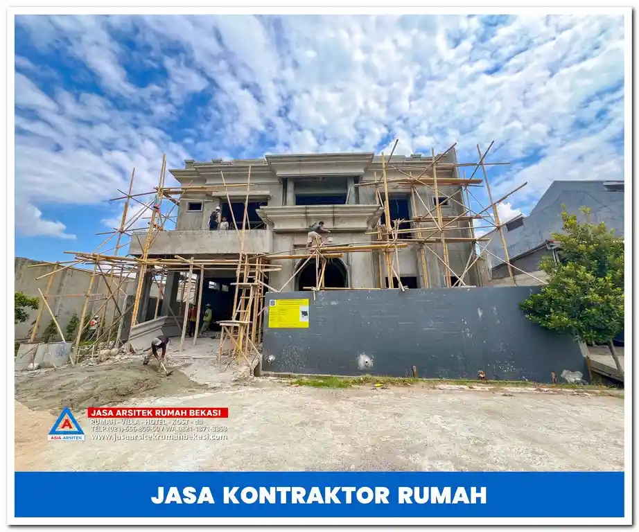 Jasa bangun rumah Bekasi terima beres – Layanan kontraktor profesional untuk pembangunan rumah dari nol hingga siap huni dengan hasil berkualitas dan terpercaya.