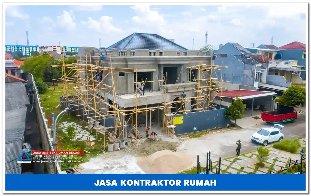 Jasa bangun rumah Bekasi terima beres – Layanan kontraktor profesional untuk pembangunan rumah dari nol hingga siap huni dengan hasil berkualitas dan terpercaya.