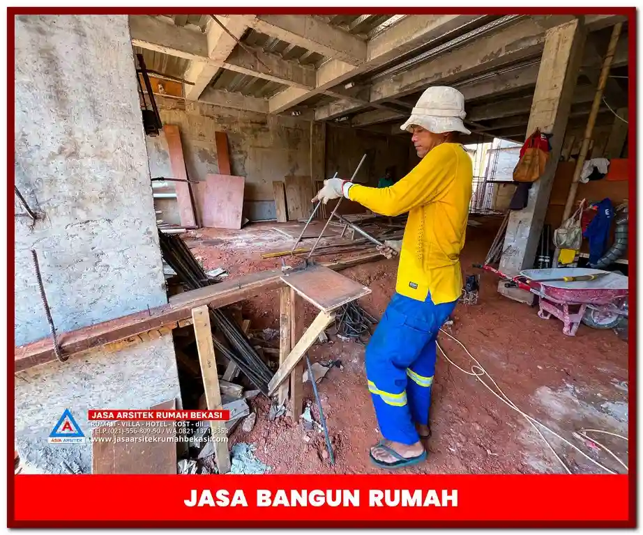 Jasa bangun rumah murah di Bekasi – Kontraktor terpercaya dengan harga terbaik, bahan berkualitas, dan tenaga kerja profesional. Wujudkan rumah impian dengan budget hemat. Konsultasi & survey GRATIS!