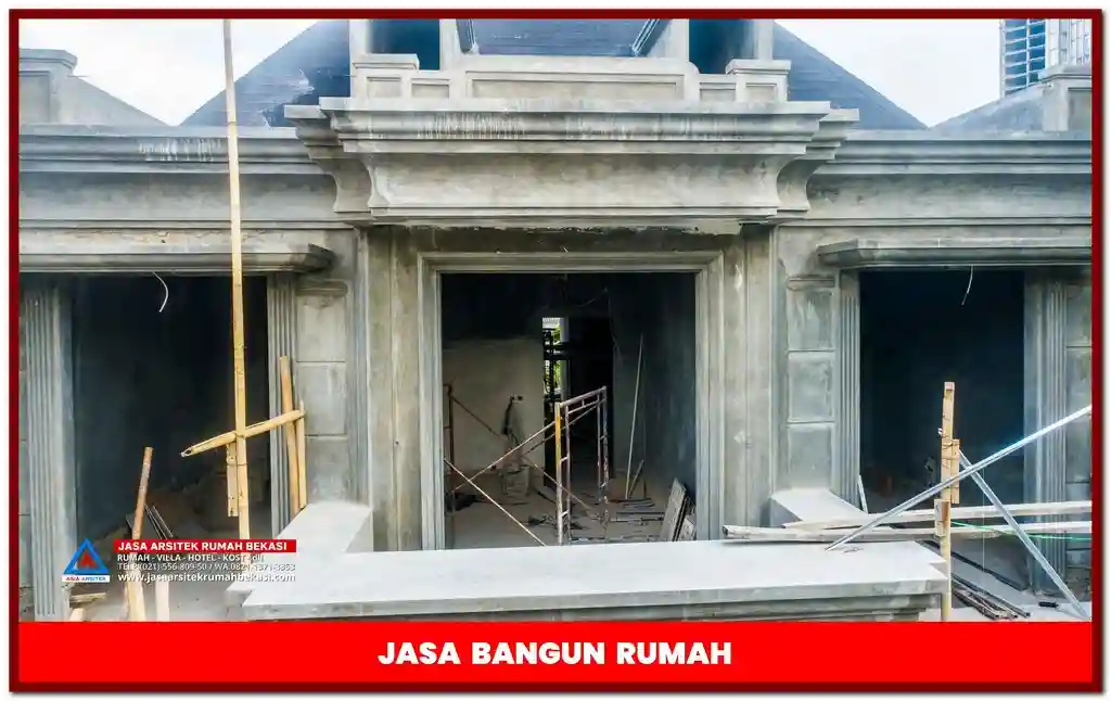 Jasa bangun rumah tropis terbaik di Bekasi – Desain modern, sejuk, dan hemat energi. Kontraktor berpengalaman dengan hasil berkualitas dan harga terjangkau!