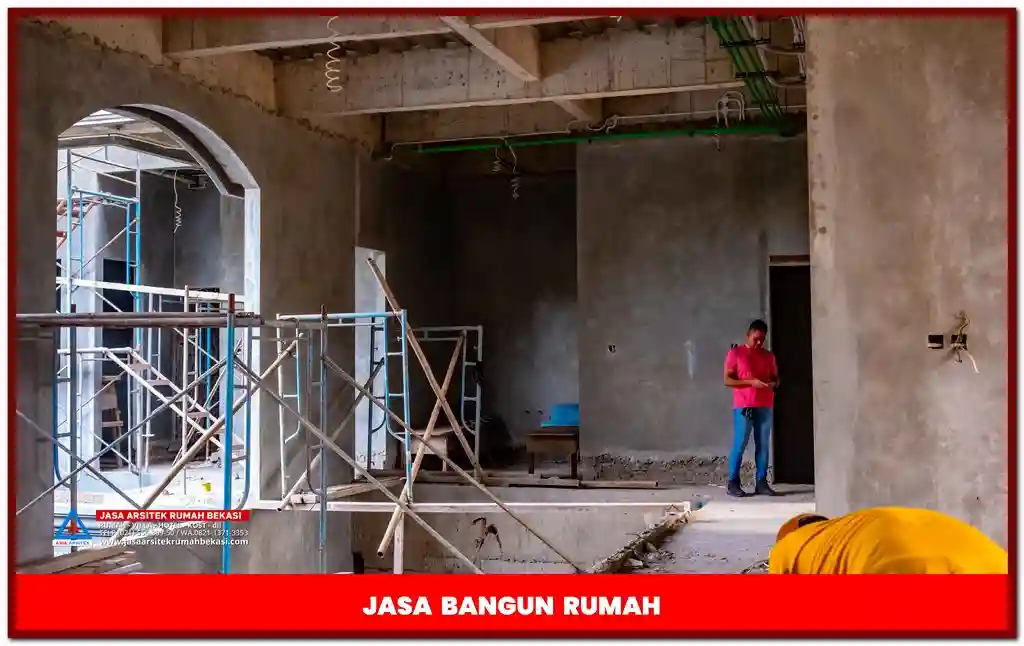 Jasa bangun rumah dan RAB di Bekasi – Dapatkan perhitungan anggaran biaya (RAB) yang transparan dan detail untuk rumah impian Anda. Kontraktor berpengalaman, harga bersaing, dan hasil berkualitas. Hubungi kami untuk konsultasi GRATIS!