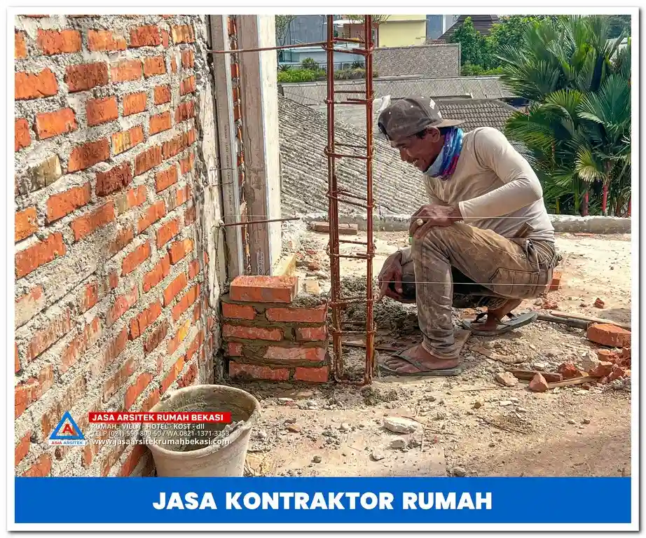 Jasa kontraktor bangun rumah Jakarta, Bekasi, Depok, Tangerang, Bogor, dan sekitarnya – Layanan profesional untuk pembangunan dan renovasi rumah minimalis, modern, dan mewah dengan kualitas terbaik.