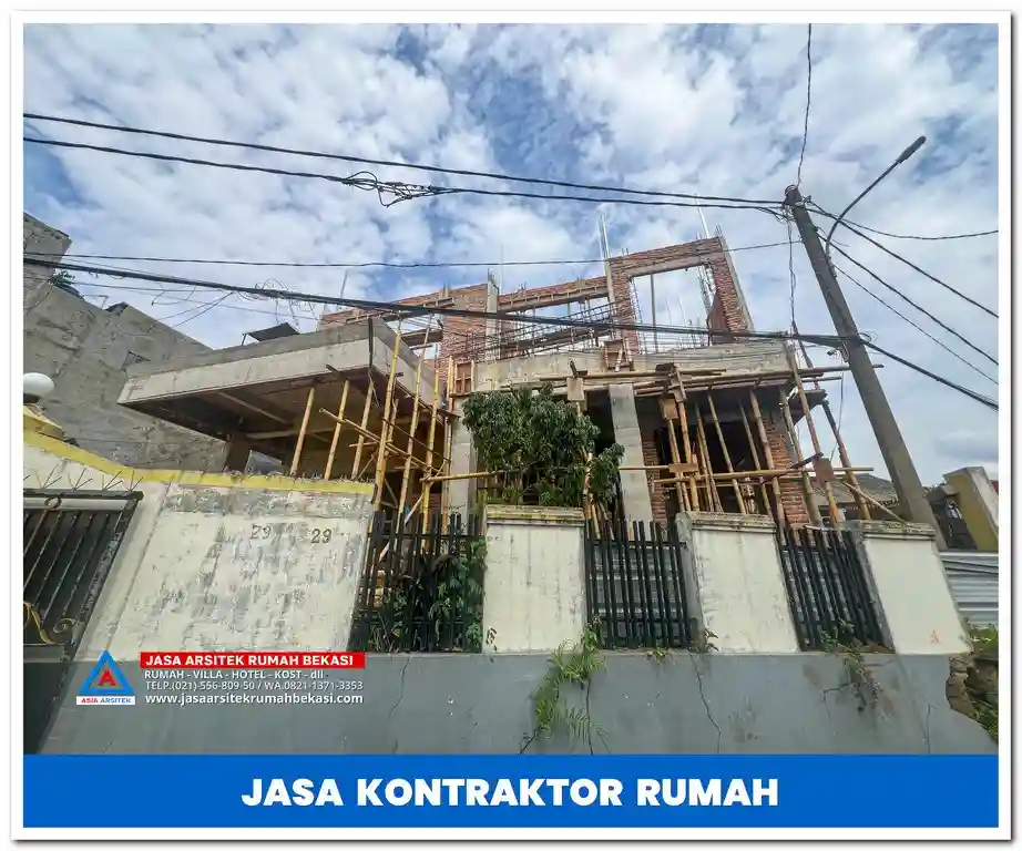 Jasa kontraktor bangun rumah Jakarta, Bekasi, Depok, Tangerang, Bogor, dan sekitarnya – Layanan profesional untuk pembangunan dan renovasi rumah minimalis, modern, dan mewah dengan kualitas terbaik.