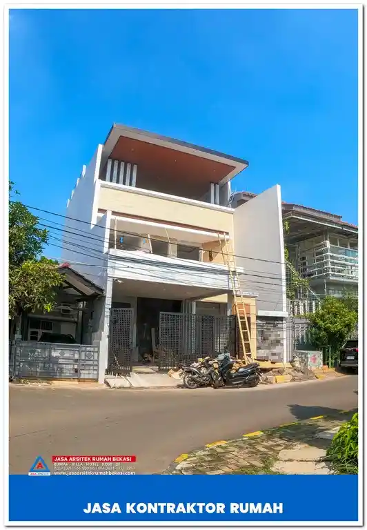 Jasa kontraktor Bekasi Barat – Layanan profesional untuk pembangunan dan renovasi rumah, ruko, serta bangunan komersial dengan hasil berkualitas dan tenaga ahli berpengalaman.