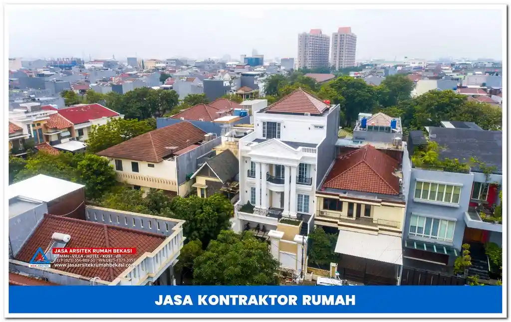 Jasa kontraktor Bekasi Selatan – Layanan profesional untuk pembangunan dan renovasi rumah, ruko, serta bangunan komersial dengan hasil berkualitas dan tenaga ahli berpengalaman.