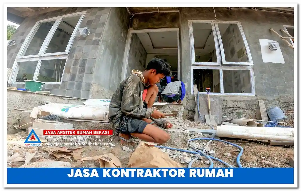 Jasa kontraktor Bekasi Timur – Layanan profesional untuk pembangunan dan renovasi rumah, ruko, serta bangunan komersial dengan hasil berkualitas dan tenaga ahli berpengalaman.