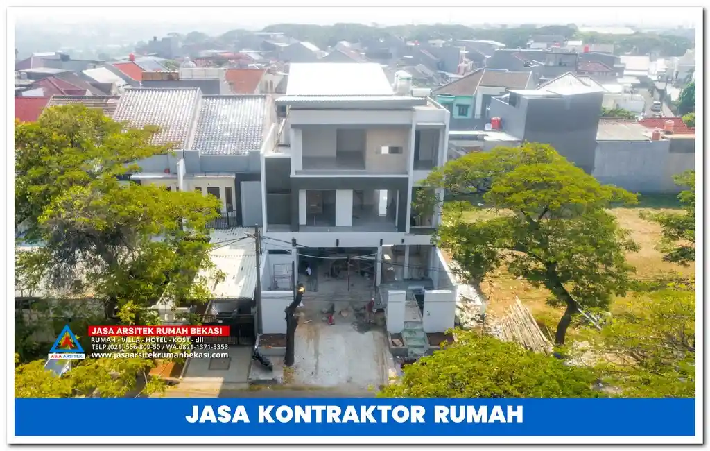 Jasa kontraktor Bekasi Utara – Layanan profesional untuk pembangunan dan renovasi rumah, ruko, serta bangunan komersial dengan hasil berkualitas dan tenaga ahli berpengalaman.