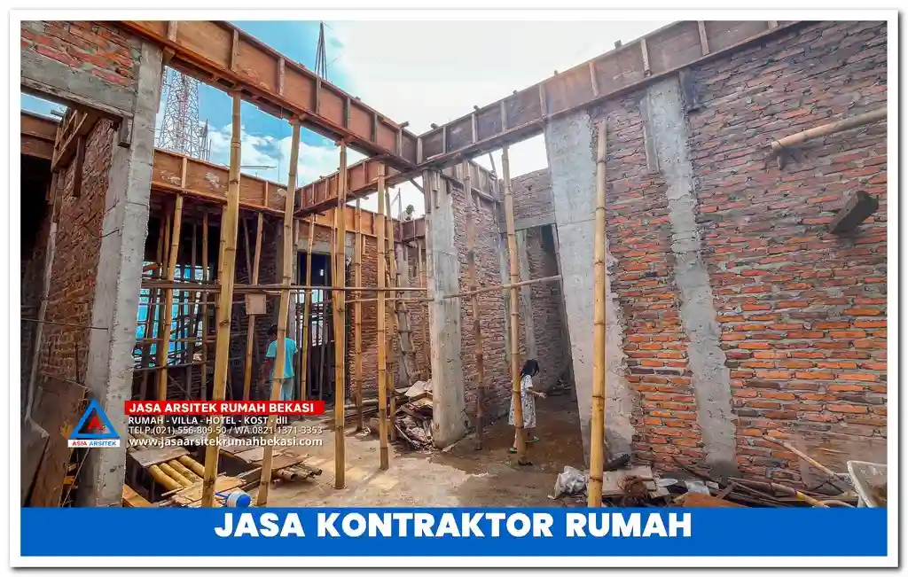 Jasa kontraktor rumah 2 lantai di Jakarta, Bekasi, Depok, Tangerang, Bogor, dan sekitarnya – Layanan pembangunan dan renovasi rumah modern, minimalis, dan mewah dengan hasil berkualitas.
