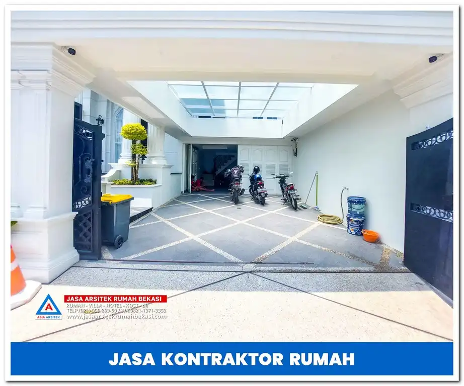 Jasa kontraktor rumah klasik ala Eropa – Spesialis pembangunan rumah bergaya klasik Eropa dengan detail arsitektur mewah dan material berkualitas.