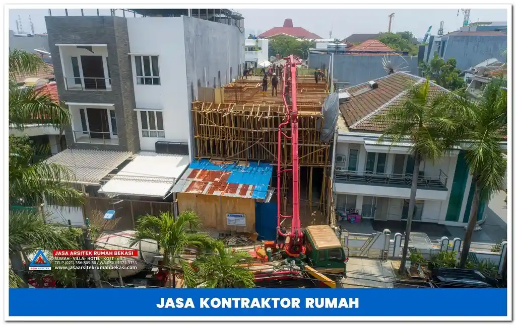 Jasa kontraktor rumah lahan sempit di Sawangan – Solusi desain dan pembangunan rumah optimal di lahan terbatas dengan hasil maksimal.