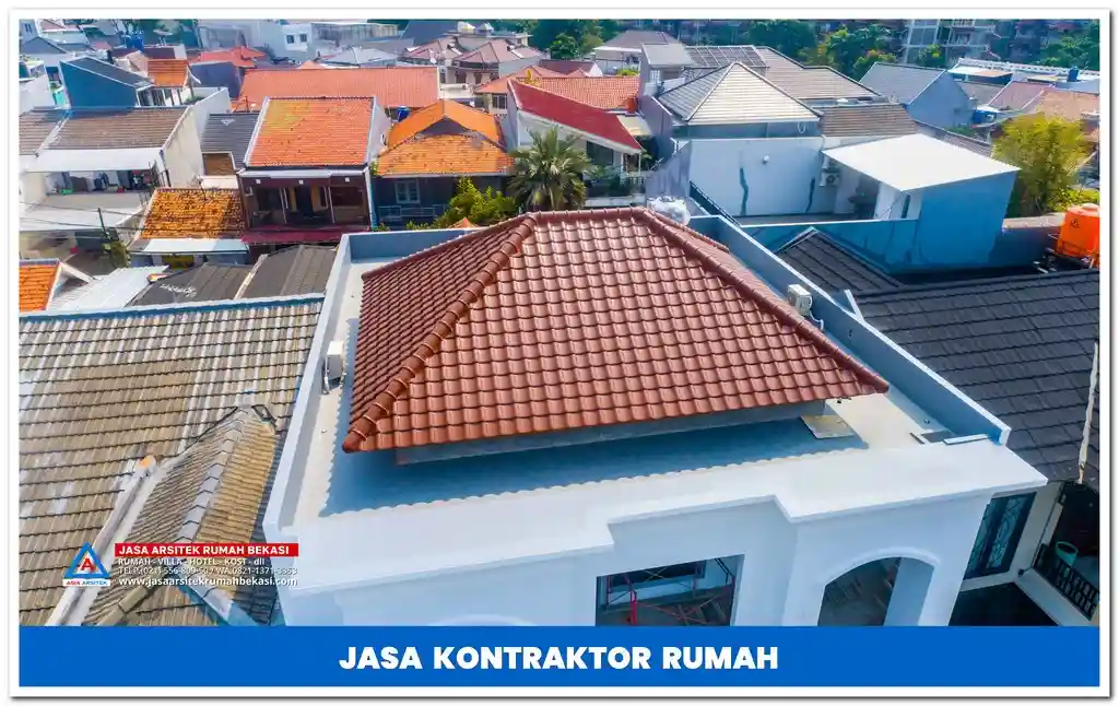 Jasa kontraktor rumah lahan sempit – Solusi desain dan pembangunan rumah optimal di lahan terbatas dengan konsep fungsional dan estetik.