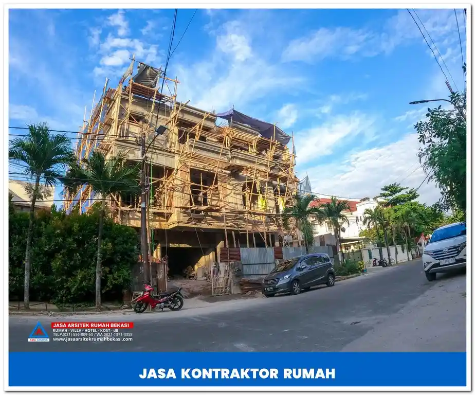Jasa kontraktor rumah sekaligus pengurusan IMB – Layanan pembangunan rumah lengkap dengan izin mendirikan bangunan untuk legalitas aman dan bebas masalah.