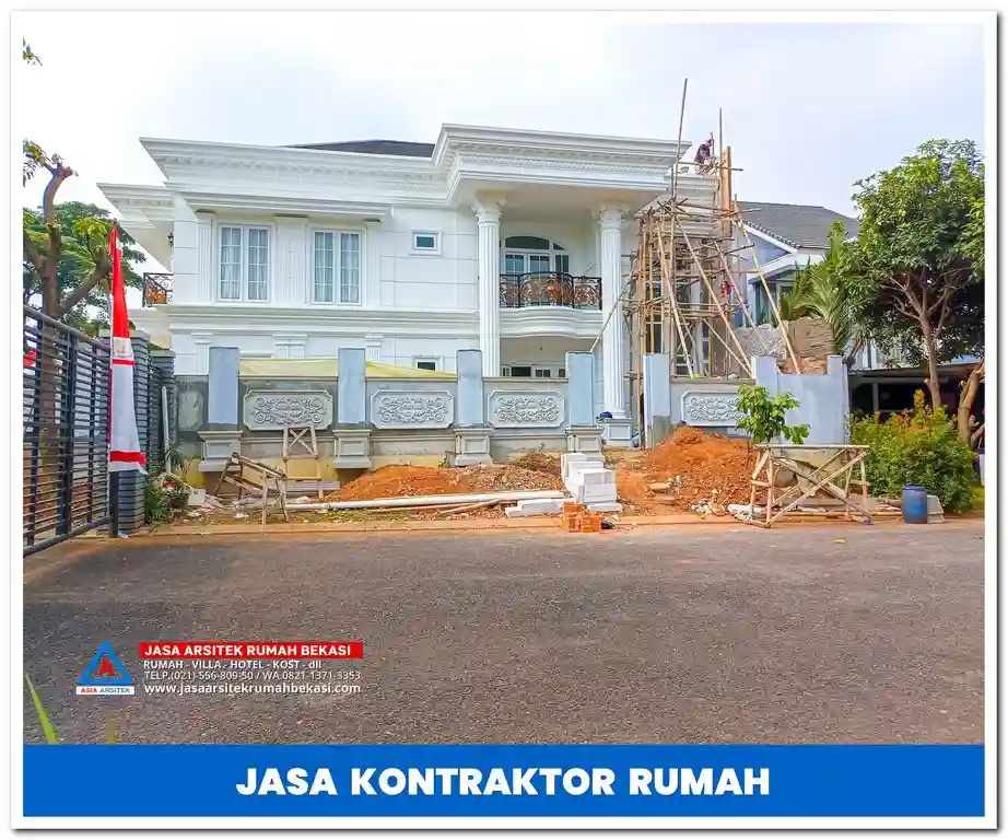 Jasa kontraktor rumah siap huni – Bangun rumah berkualitas dari nol hingga selesai dengan desain modern, minimalis, dan klasik.