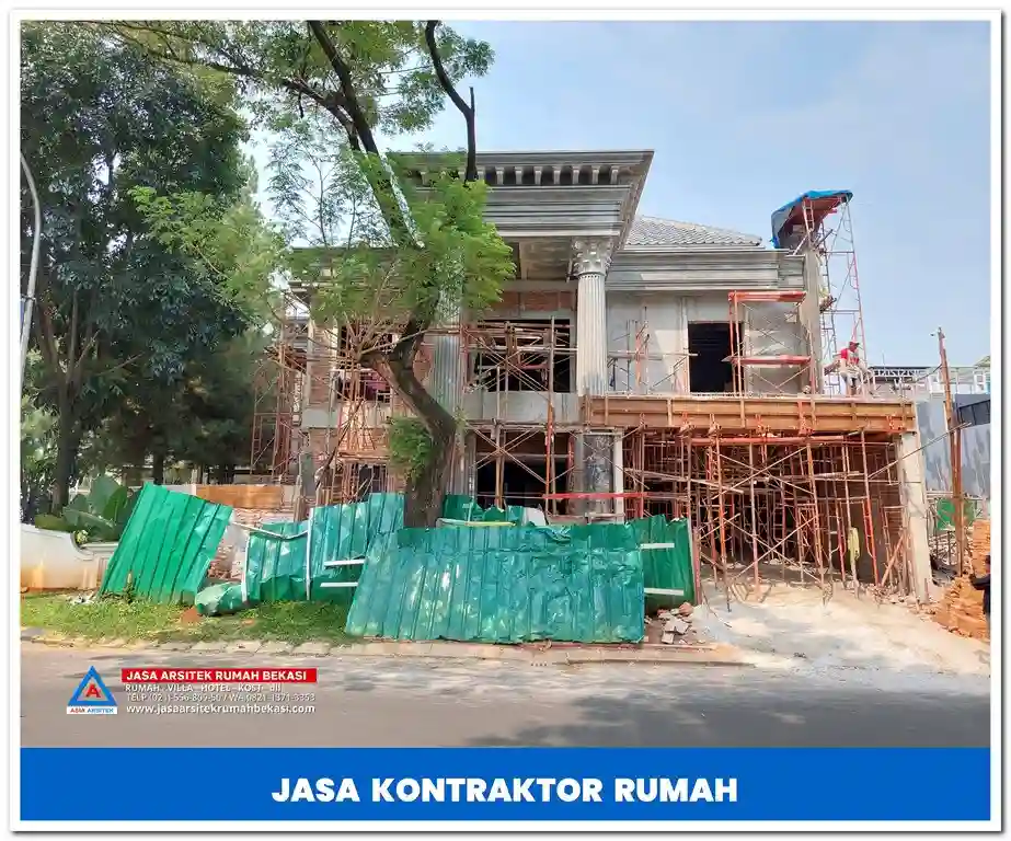 Jasa kontraktor rumah terbaik di Bekasi – Layanan profesional untuk pembangunan dan renovasi rumah dengan hasil berkualitas dan harga kompetitif.