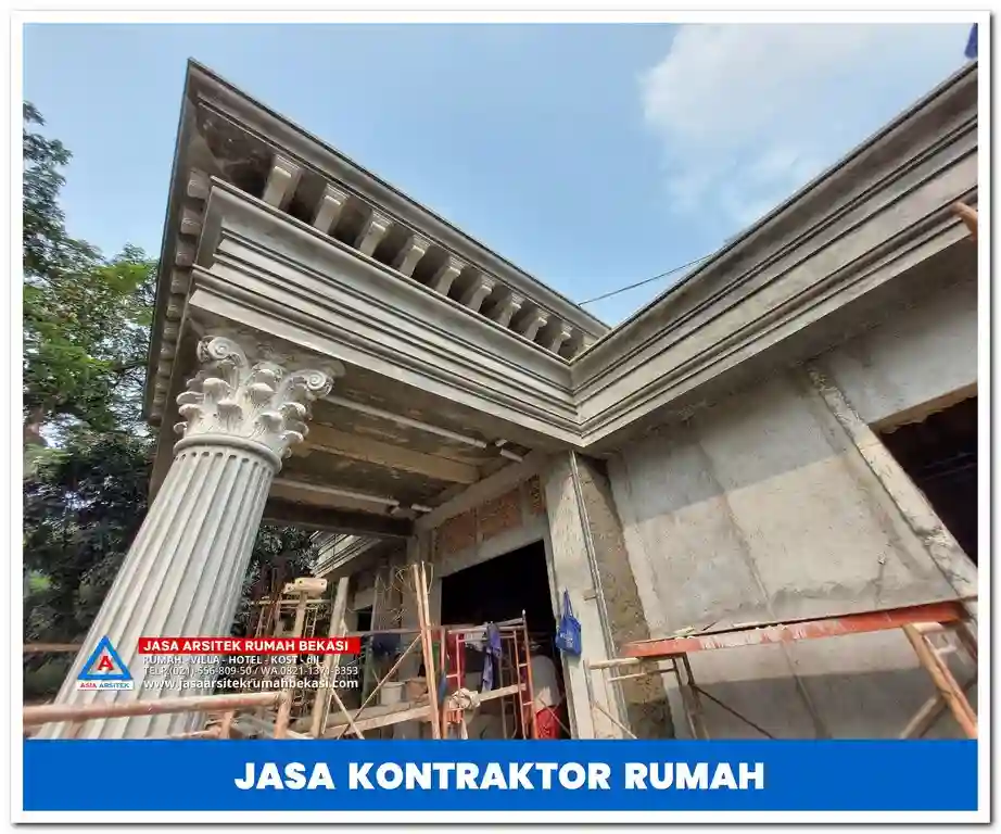 Jasa kontraktor rumah terbaik di Bekasi – Layanan profesional untuk pembangunan dan renovasi rumah dengan hasil berkualitas dan harga kompetitif.